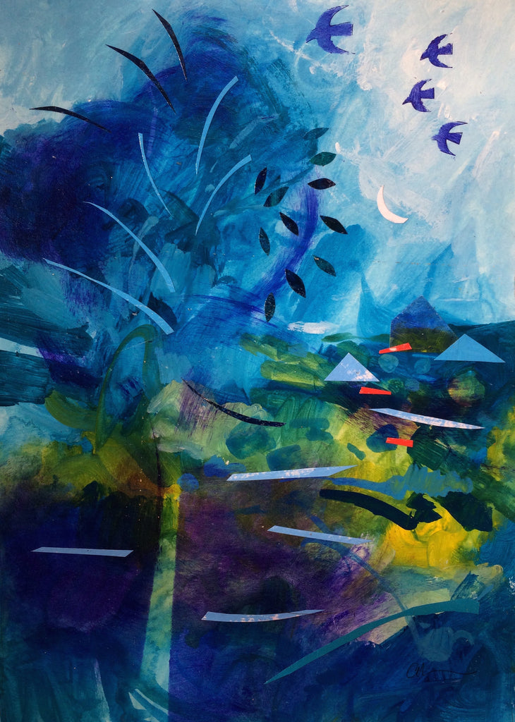 Fruit Tree with Bee Hives