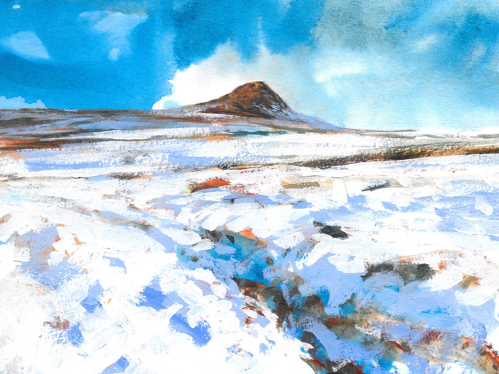 Tuesdays Snow - Towards Galver