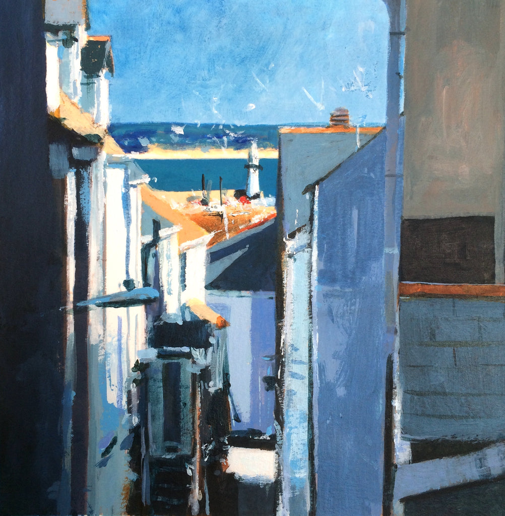 View to Smeatons - St Ives Print