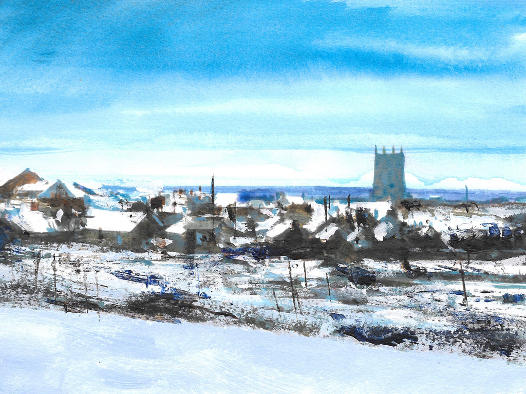 Tuesdays Snow - St Just
