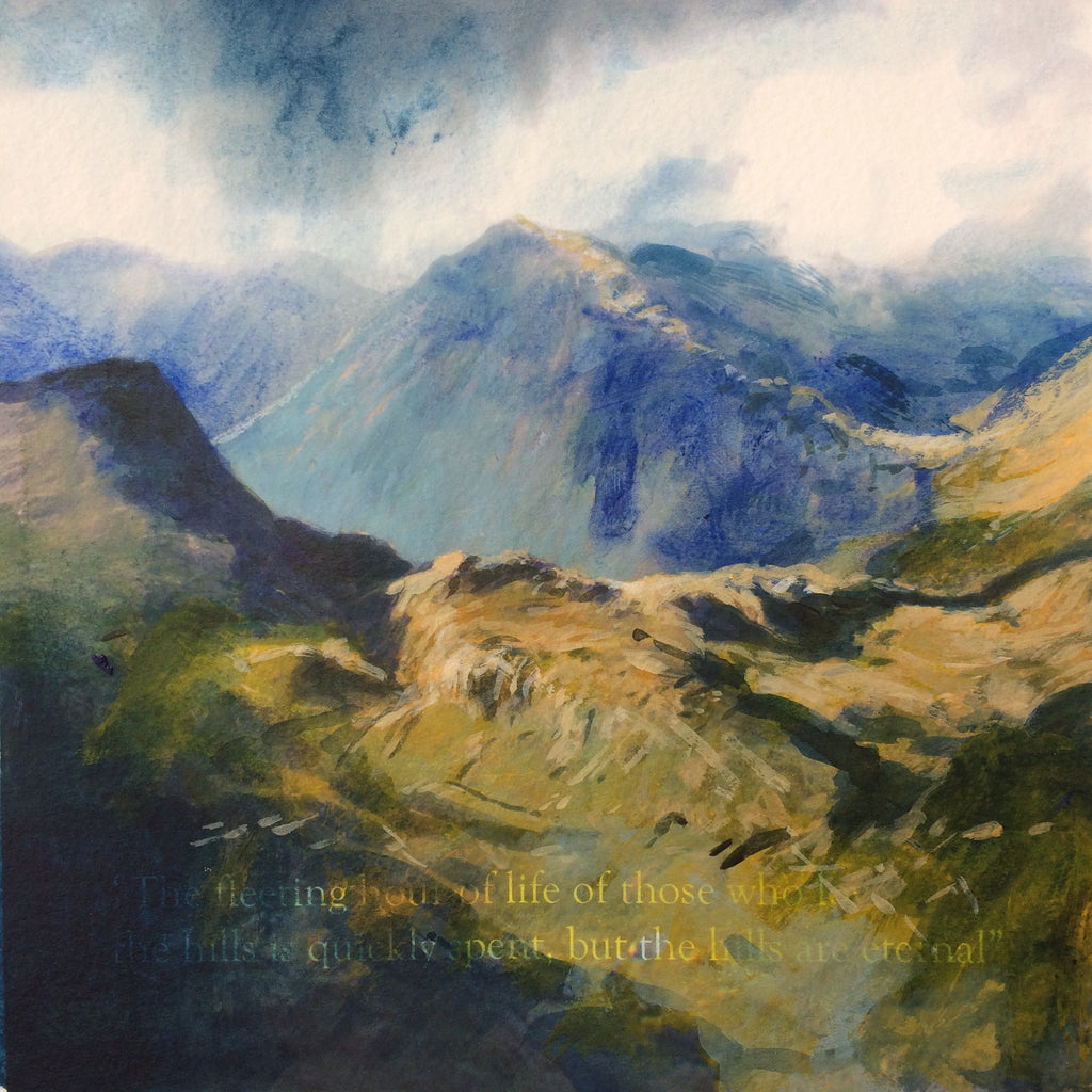 View from the top of England