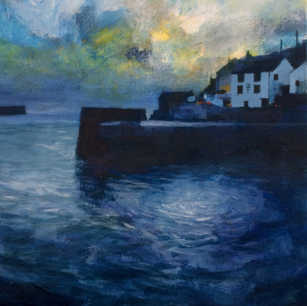 Blue light - Porthleven