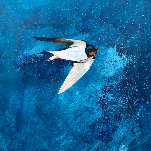 Swallow in Flight