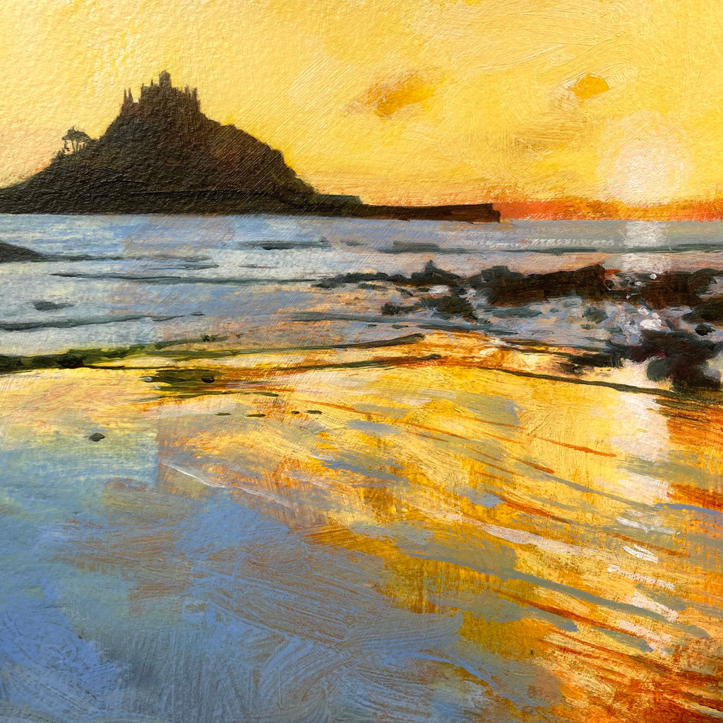 Spring Sunset - Mounts Bay