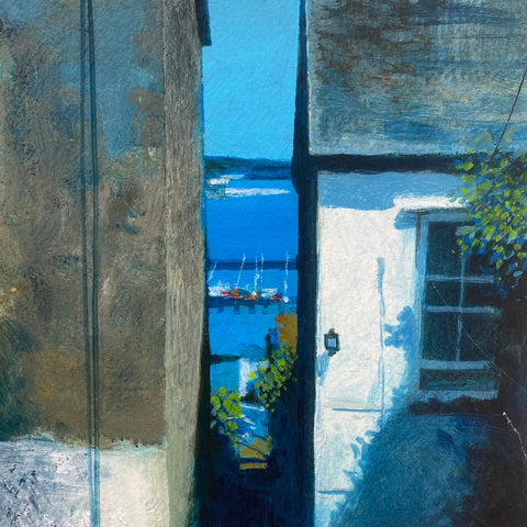 A Glimpse of the Harbour - Newlyn