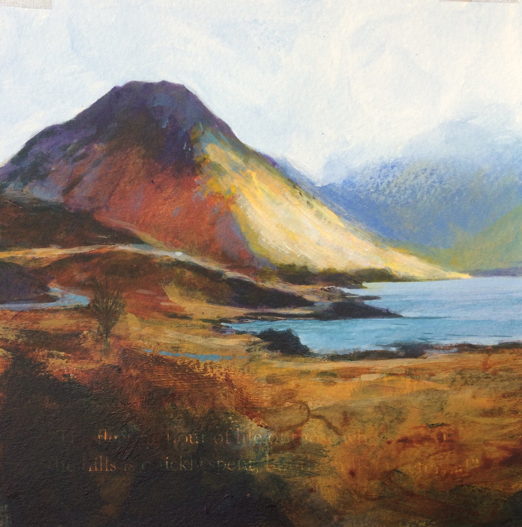 Road to the pub - Wasdale Print