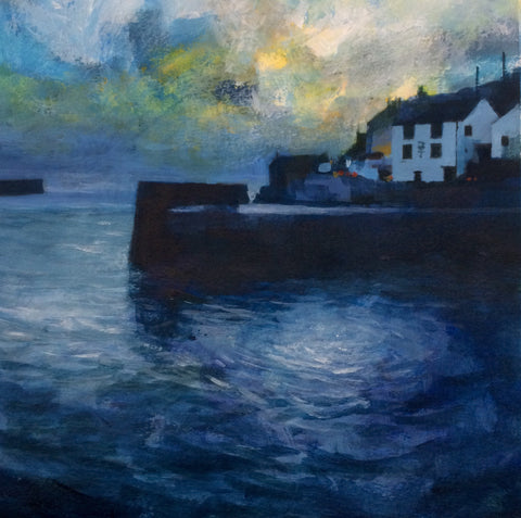 Blue light - Porthleven
